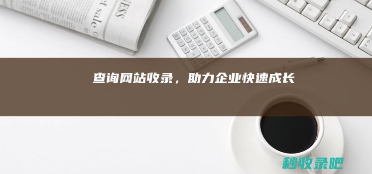 查询网站收录，助力企业快速成长