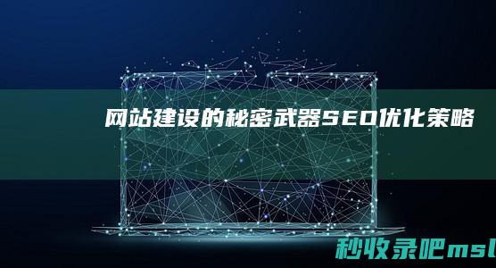 网站建设的秘密武器：SEO优化策略！