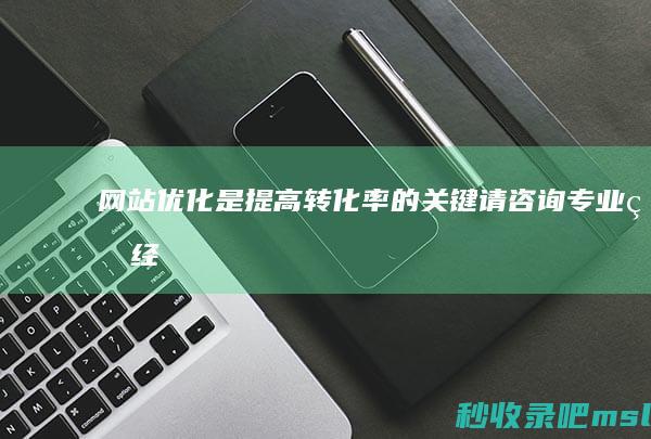 网站优化是提高转化率的关键：请咨询专业的、经验丰富的安徽高端优化团队。