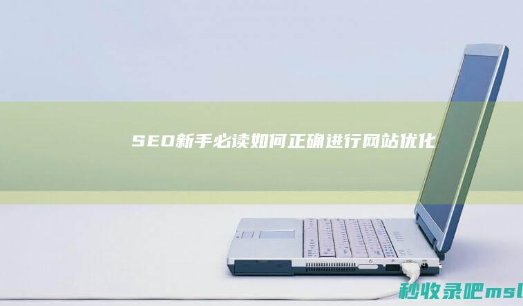 SEO新手必读：如何正确进行网站优化！