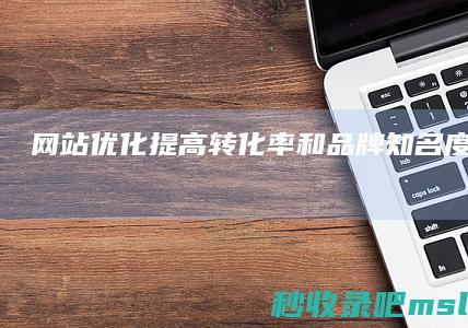 网站优化：提高转化率和品牌知名度的方法。