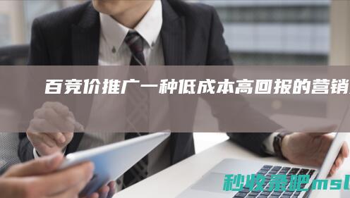 百竞价推广：一种低成本高回报的营销方式