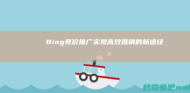 Bing竞价推广：实现高效营销的新途径