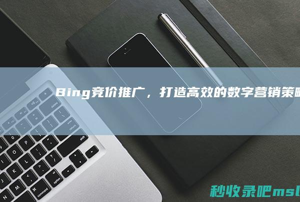 Bing竞价推广，打造高效的数字营销策略