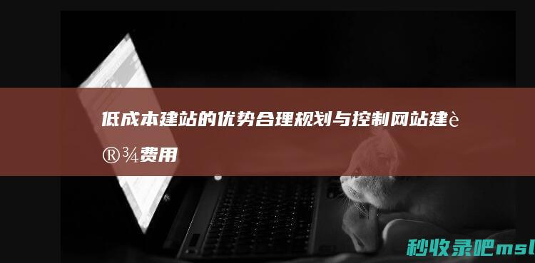 “低成本建站的优势”合理规划与控制网站建设费用新方法！