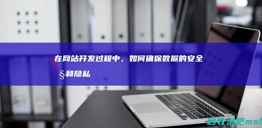 在网站开发过程中，如何确保数据的安全性和隐私