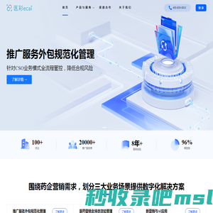 医药营销数字化技术解决方案-医彩-核盛网络