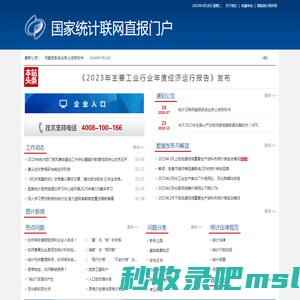 国家统计联网直报门户