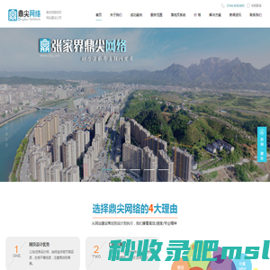 张家界网站制作_网络公司_网站建设_网站开发_落地页制作_竞价推广页制作_张家界做网站_鼎尖网络