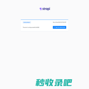 Welcome to your Strapi app