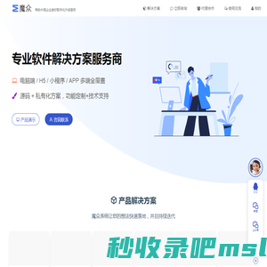 魔众软件 | 面向交付的软件提供商