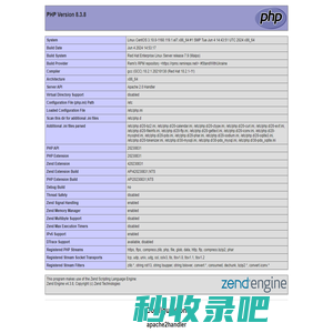 PHP 8.3.8 - phpinfo()