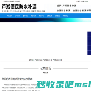 芦淞防水补漏|芦淞卫生间防水补漏|芦淞房屋防水补漏-芦淞便民防水补漏
