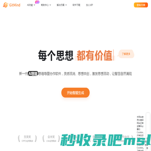 GitMind · 思乎 - AI思维导图流程图白板制作软件