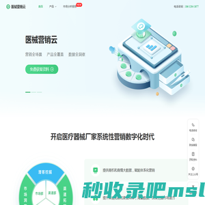 医械营销云，开启医械厂家系统性营销数字化时代