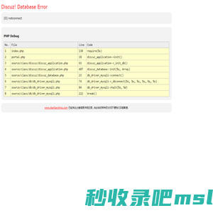 www.daojianchina.com - Database Error