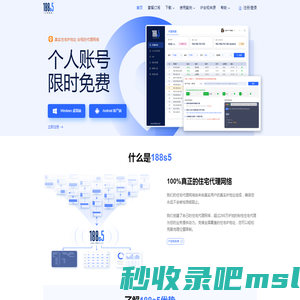 188s5 Proxy - 新鲜住宅IP代理服务商,帮助企业获得更多利润 188s5 代理