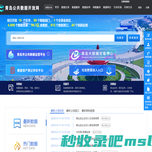 青岛市公共数据开放网