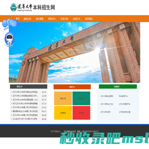 辽宁大学本科招生网