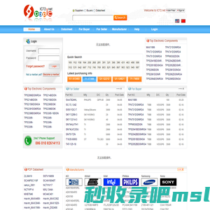 ic72.net  - the largest of electronic components industrys online trading marketplace