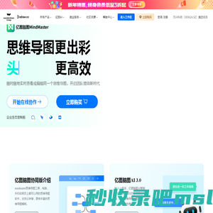 在线思维导图-亿图脑图MindMaster协同版-亿图软件网站1