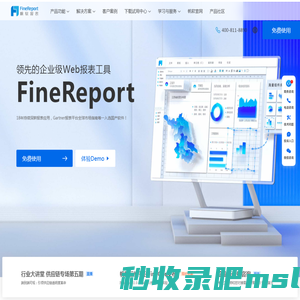 FineReport报表工具 - 专业的企业级Web报表软件