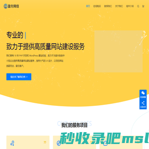 盈充网络 | WordPress 主题插件定制开发