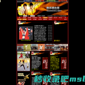 中国散手武术散打搏击网站 Chinese Kungfu-Sanshou Website