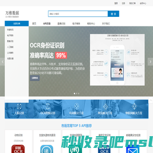 万维数据 - 免费大数据API接口 - 开放API平台