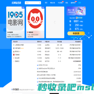 80网站百科 - 免费收录的网站目录平台