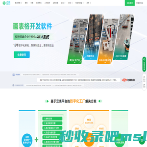 云表__无代码企业级应用搭建平台,轻松定制WMS,MES,进销存等