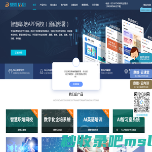 鼎维教育AI-用科技赋能教育-培训软件APP小程序开发公司