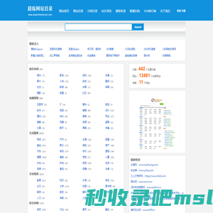 超级网站目录简体版-网站目录_分类目录_中文分类目录_网址目录_站长目录