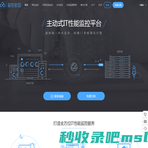 监控宝-网站监控_服务器监控_API监控_全栈运维解决方案