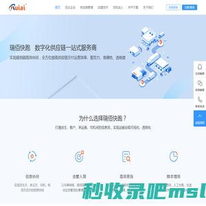 瑞佰快跑-数字化供应链管理一站式服务商