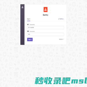 Sign In | Sentry