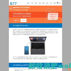 Microsoft NTFS for Mac by Paragon Software官网最新中文版