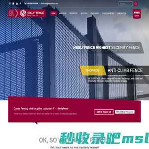 Fencing, Barrier, Gates, Wire Mesh | HeslyFence a HESLY Brand, the leading Chinese manufacturer and exporter.