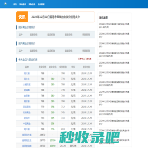 在线金价网-上海阿玮网络