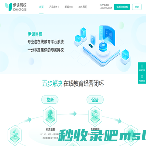 伊课网校——在线网校系统_在线教育_教育直播平台_在线教育解决方案